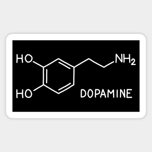 Dopamine molecule Sticker